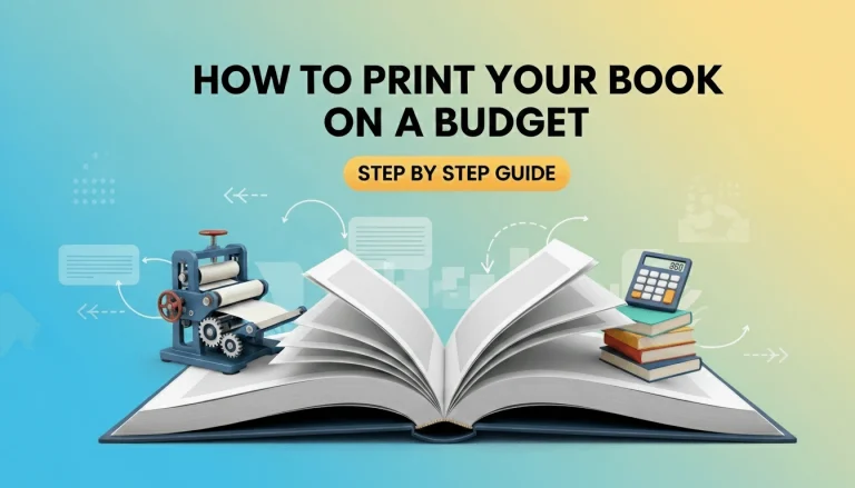 How to Print Your Book on a Budget